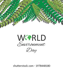 World Environment Day ,Vector Illustration.