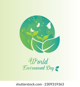 World environment day. Vector illustration.