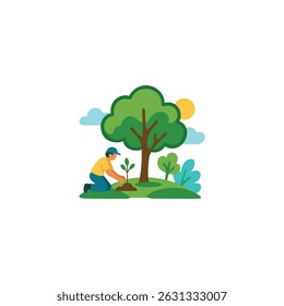 World Environment Day vector illustration