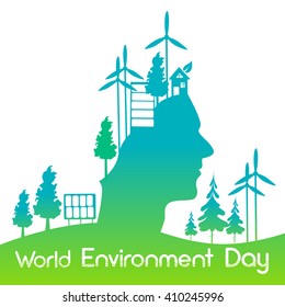 World Environment Day. Vector Illustration