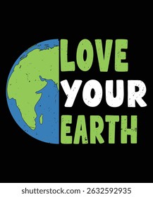 World Environment Day Vector T-Shirt Design with Green Theme.