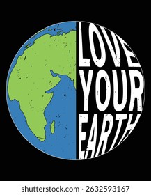 World Environment Day Vector T-Shirt Design with Green Theme.