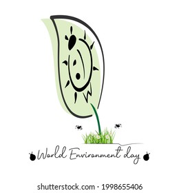 world environment day web banner design. greeting card design. illustration vector