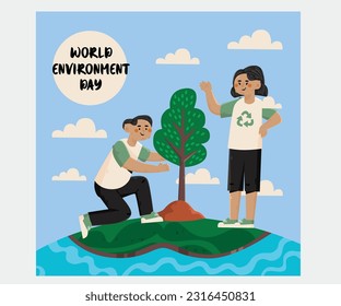 **World Environment Day (WED) is celebrated annually on 5 June and encourages awareness and action for the protection of the environment**