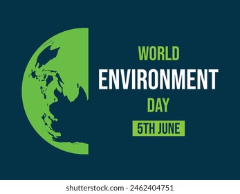 World Environment Day.World Environment Day 2024.Environment Day 05th June.World Environment Day text Quotes New Design For Backround, banner, poster, vector illustration...