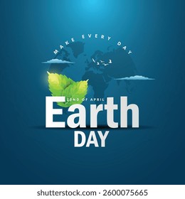 World environment and earth day concept, creative vector illustration design.