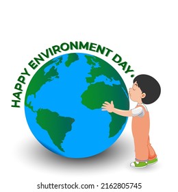 World environment and earth day vector. social media post for World Environment Day