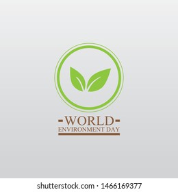 World environment template vector illustration