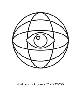 Symbol für die Sicherheitsleine der Weltspitze einzeln