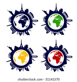 Hitos famosos del mundo