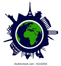 Hitos famosos del mundo