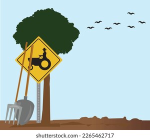 world farmers day vector illustration