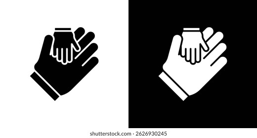 World fathers day icon concept, vector illustration