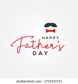 World Father's Day Vector Design Illustration
