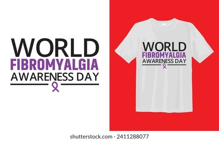 World Fibromyalgia Awareness Day. May 12. Vector illustration on the theme of world fibromyalgia and chronic fatigue syndrome awareness day banner design.