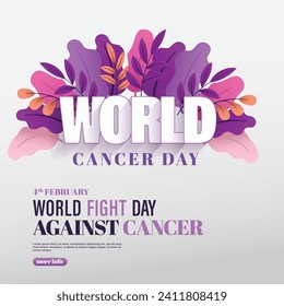 World Fight Day Against Cancer Awareness Month  