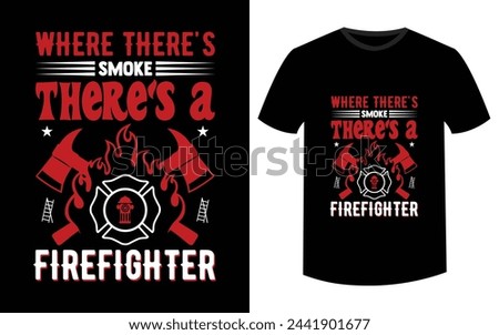 World Firefighter t-shirt design. Retired firefighters. graphic tshirt design. Firefighters apparel. print template