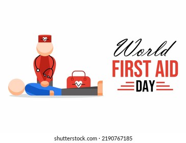 World First Aid Day Illustration