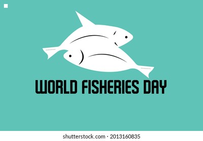 World Fisheries Day vector template