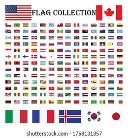 WORLD FLAG COLLECTION MORE THAN 180 COUNTRIES