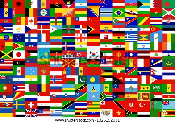 3,576 World Alphabetically Country Flags Images, Stock Photos & Vectors ...