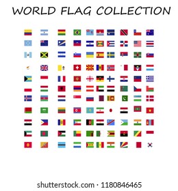 world flags collection