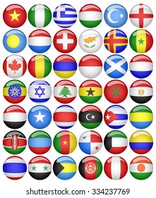 World flags collection