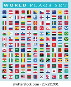 world Flags icon, vector illustration