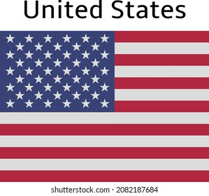 world flags vector united states