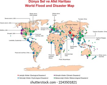 World Flood and Disaster Map