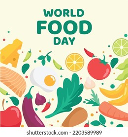 World food day art with eps 10