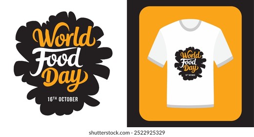 World Food Day - Celebrating Sustainable Solutions and Global Solidarity in Eradicating Hunger and Ensuring Access to Nutritious Food for All. World Food Day Vector Art Design.