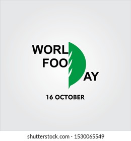 World Food Day Celebration Vector Template Design Illustration