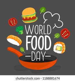 World Food Day concept.