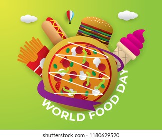 world food day food day illustration world food day vector