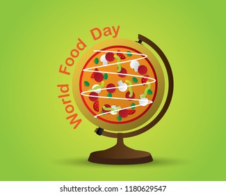 World Food Day Food Day Illustration World Food Day Vector