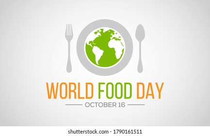 World Food Day is an international day celebrated every year around the world on 16 October in honor of the date of the founding of the Food and Agriculture Organization of the United Nations in 1945.