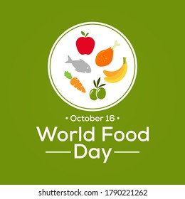 World Food Day is an international day celebrated every year around the world on 16 October in honor of the date of the founding of the Food and Agriculture Organization of the United Nations in 1945.