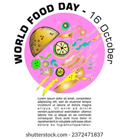 World Food Day, poster and banner, 16 October
