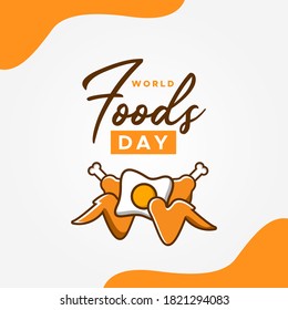 World Food Day Vector Design Illustration