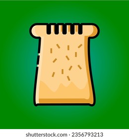 World Food Day: Vector Graphic Illustration of Bread
