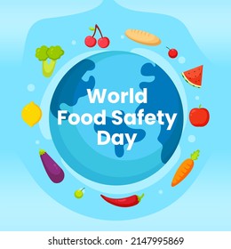 plantilla de diseño de fondo de seguridad alimentaria mundial