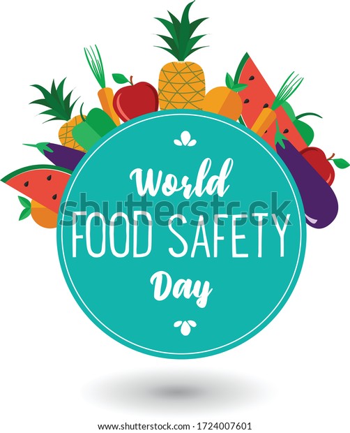 World Food Safety Day Celebration Card Vector Design Illustration world-food-safety-day-celebration-card-vector-design-illustration