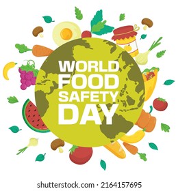 World Food Safety Day. Healthy Food