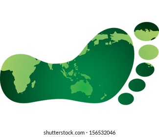 1,143 Foot with world map Images, Stock Photos & Vectors | Shutterstock