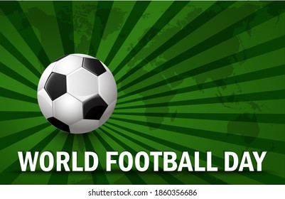 World Football Day with Soccer ball