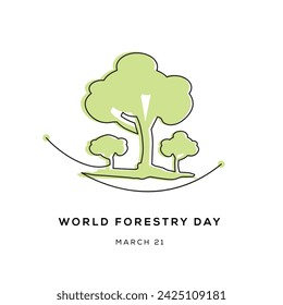 World Forestry Day, held on 21 March.