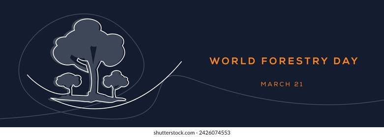 World Forestry Day, held on 21 March.