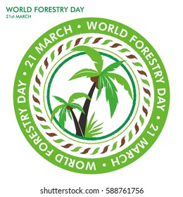 World Forestry Day stamp