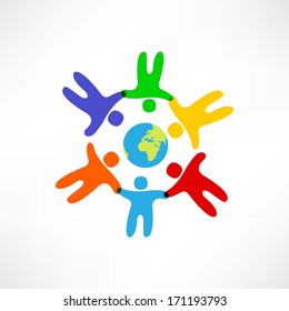 world friendship icon